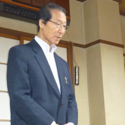 佐藤理事長の挨拶