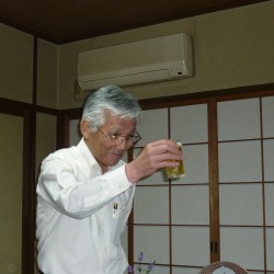 久米氏による乾杯発声