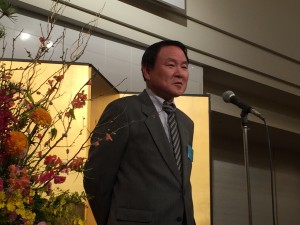 亀山専務理事から閉会のことばをいただき、賀詞交歓会は閉会いたしました。