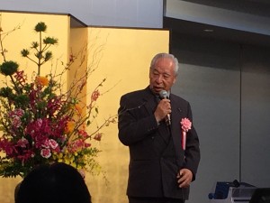 ご来賓の神奈川県事務用品団体連合会（神文連）野中会長よりご挨拶を頂きました。