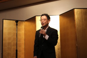 来賓挨拶は相模原商工会議所の山崎理事よりいただきました。