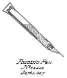 fountain pen の誕生