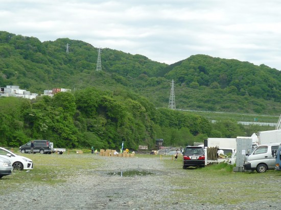 ４月２９日の朝・・・まだ準備前でした