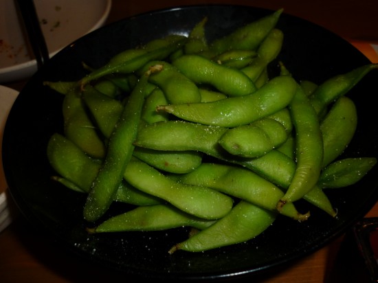 定番の枝豆はビールのお供